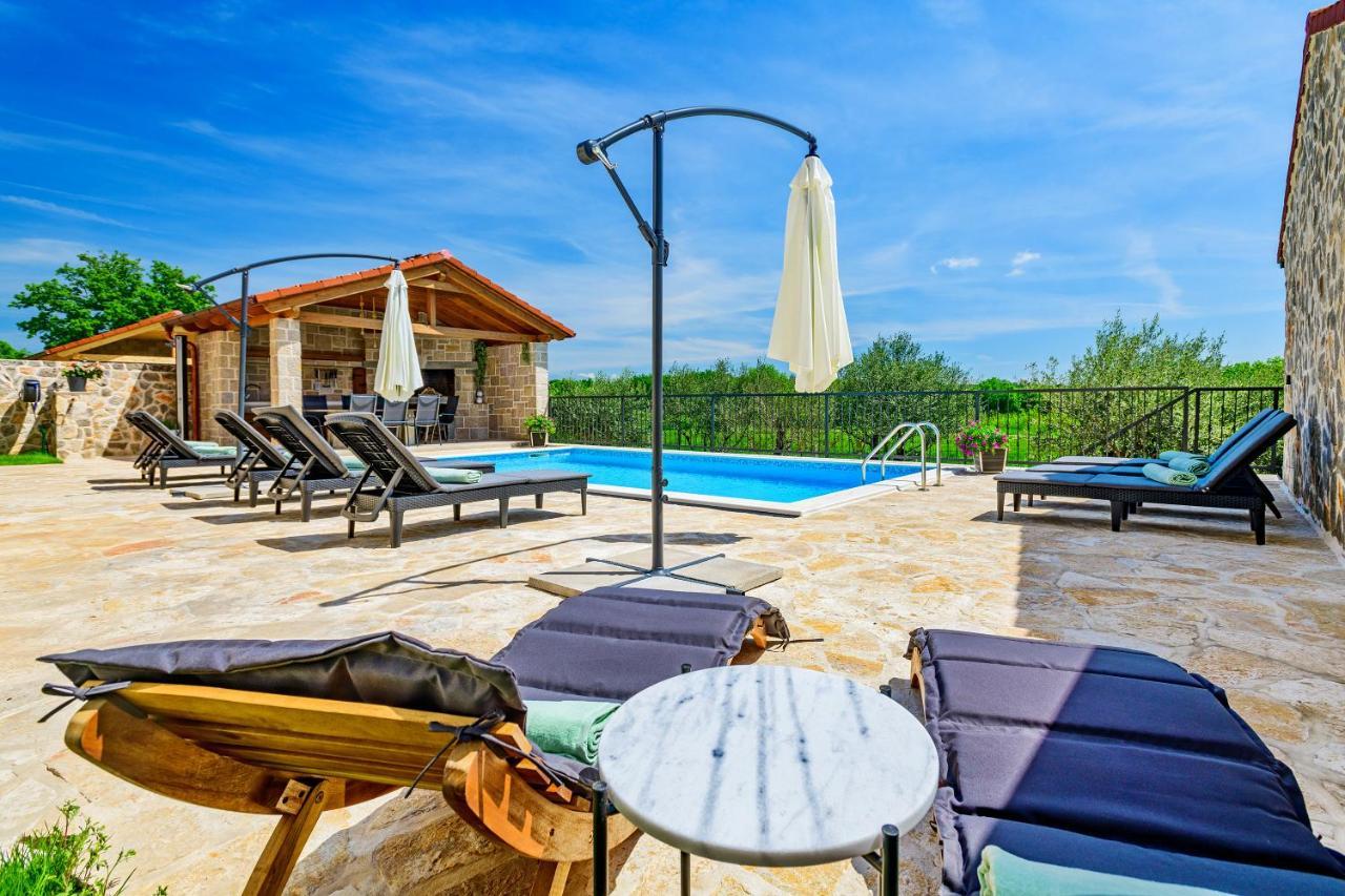 Luxury Stone Villa With Pool - Brisevo 外观 照片