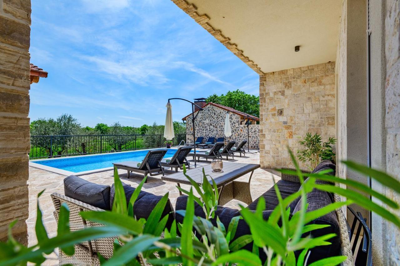 Luxury Stone Villa With Pool - Brisevo 外观 照片